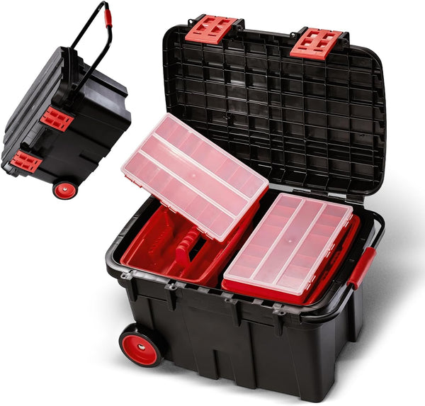  Parat Valise Spéciale PROFI-LINE KingSize (taille XXXL / Conteneur à Outils Enroulable / Boîte à Outils Noire, Sans Outils) 5814500391