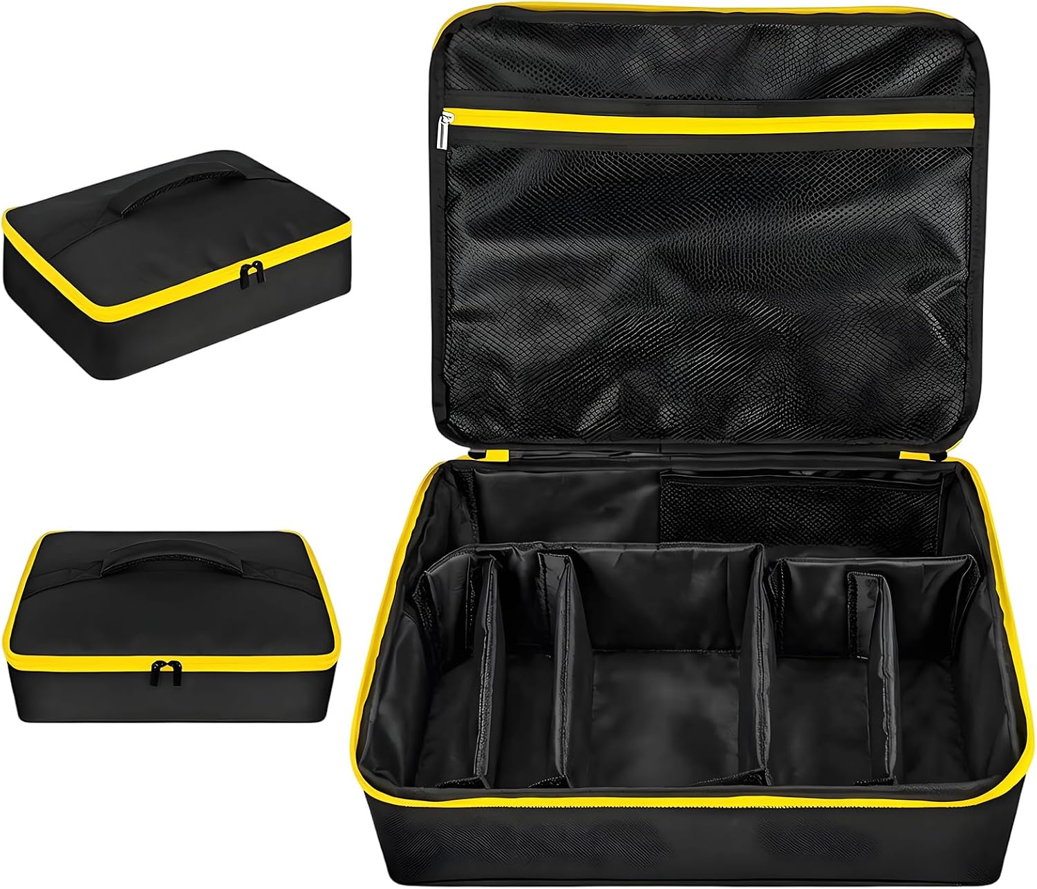  Étui De Rangement En Tissu Oxford Pour Ranger Batterie, Chargeurs, Disque De Coupe De Verre, étanche Angles Grinder Sacs à Outils Organisateurs D'atelier