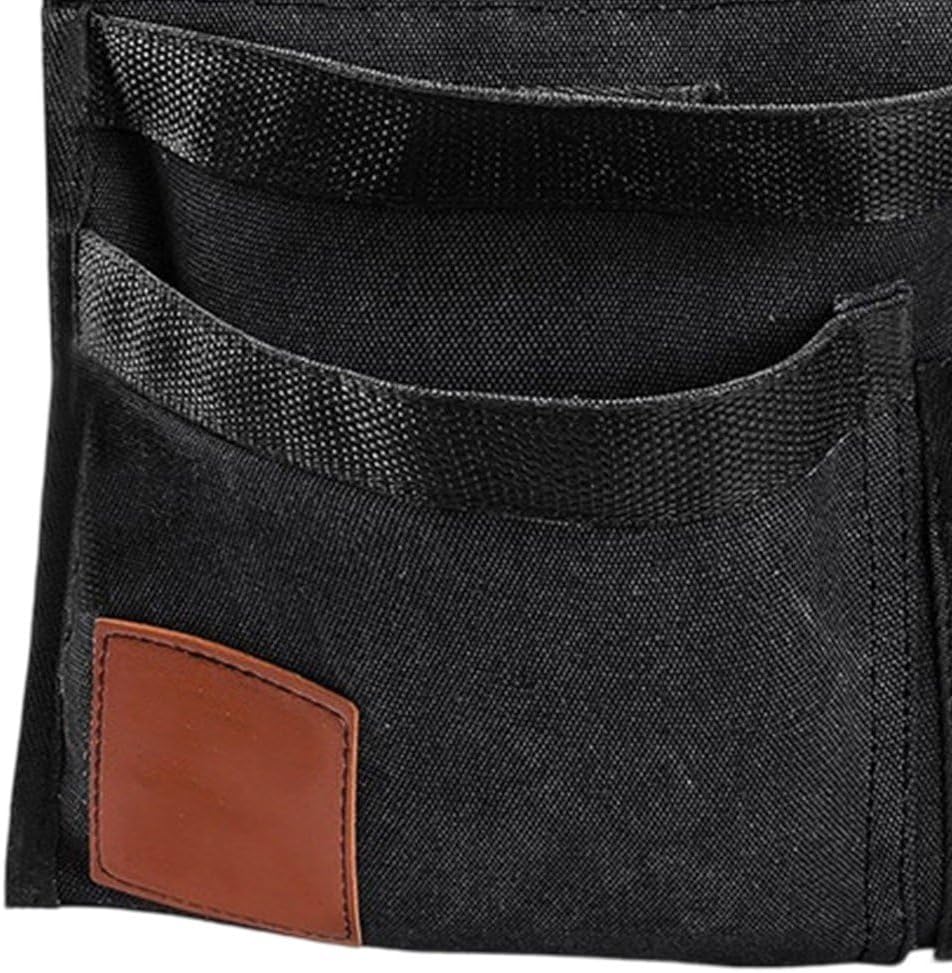  Ceinture Porte-Outils De Jardin, Pochette À Outils De Jardin, Pochette À Outils Légère Avec Poches, À Outils Utilitaire En Toile Avec Ceinture Ajustable