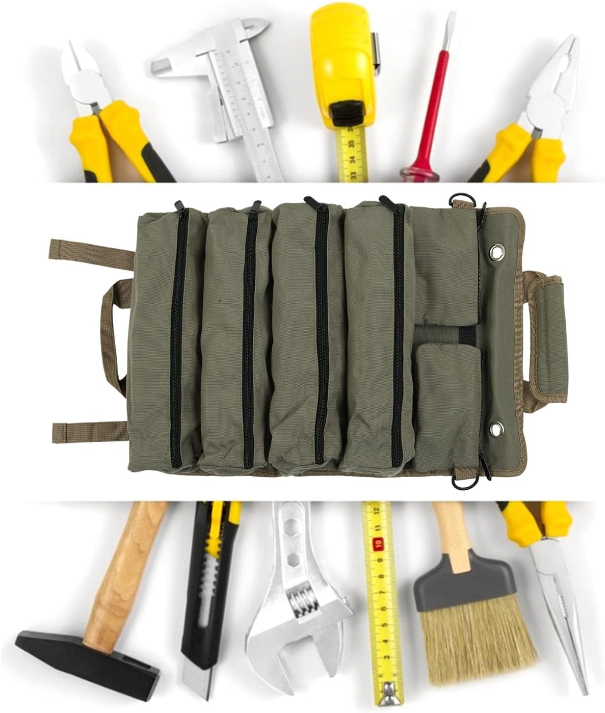  Duty Sac à Outils à Roulettes Multifonction Oxford Pour Plombier, Clé à Molette, Matériel Résistant Aux Chocs électricien