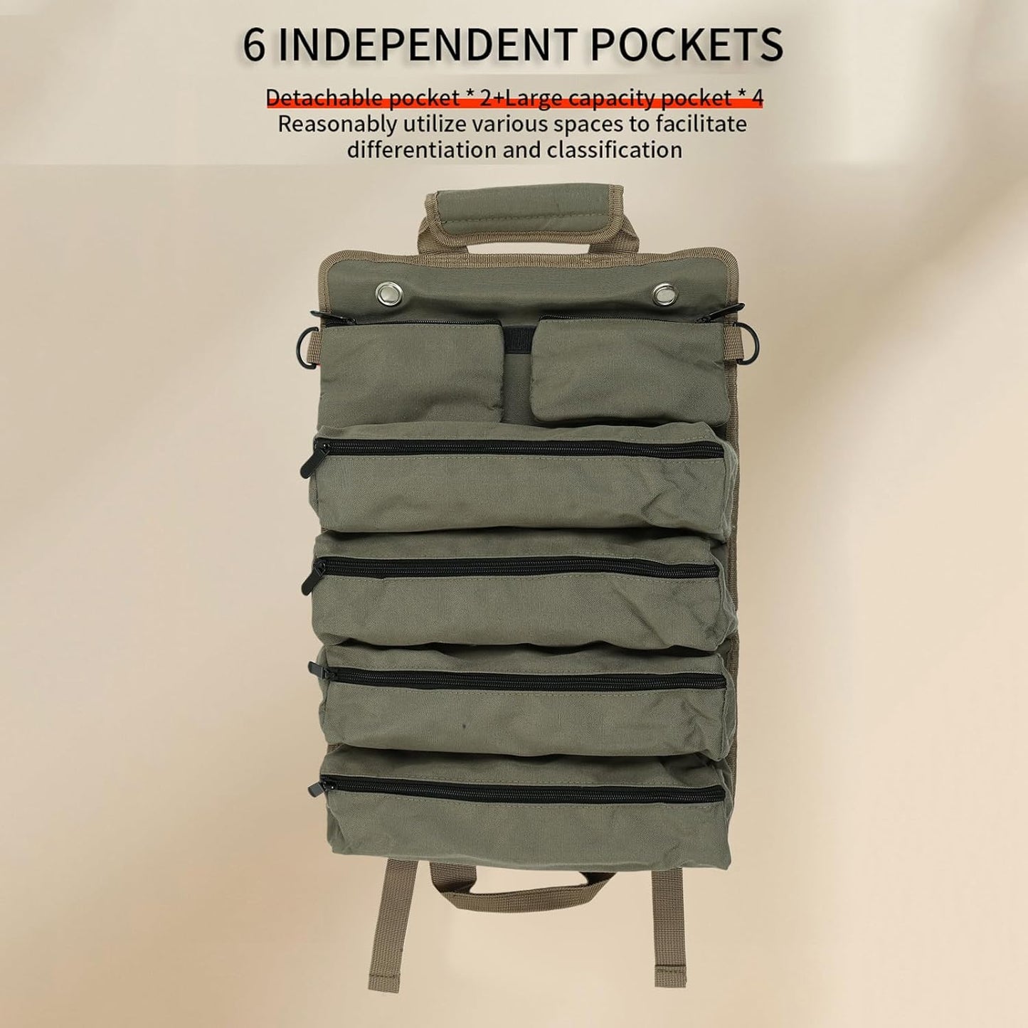  Duty Sac à Outils à Roulettes Multifonction Oxford Pour Plombier, Clé à Molette, Matériel Résistant Aux Chocs électricien