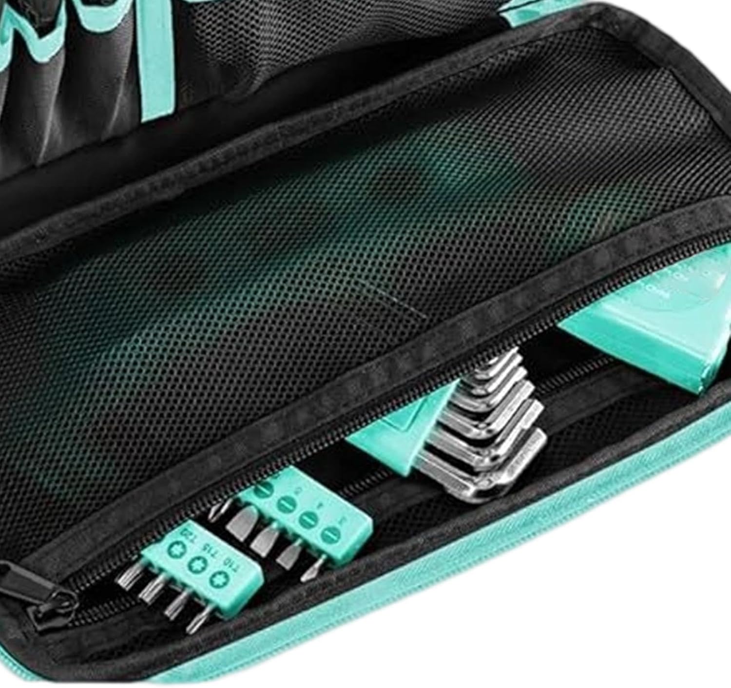  Tote à Outils,Conteneur Portable En Toile Oxford - Sac De Rangement Pour Outils - Pour Menuisier, électricien, Travail, Jardin, Dortoir, Université, Voyage, Construction Et Camping