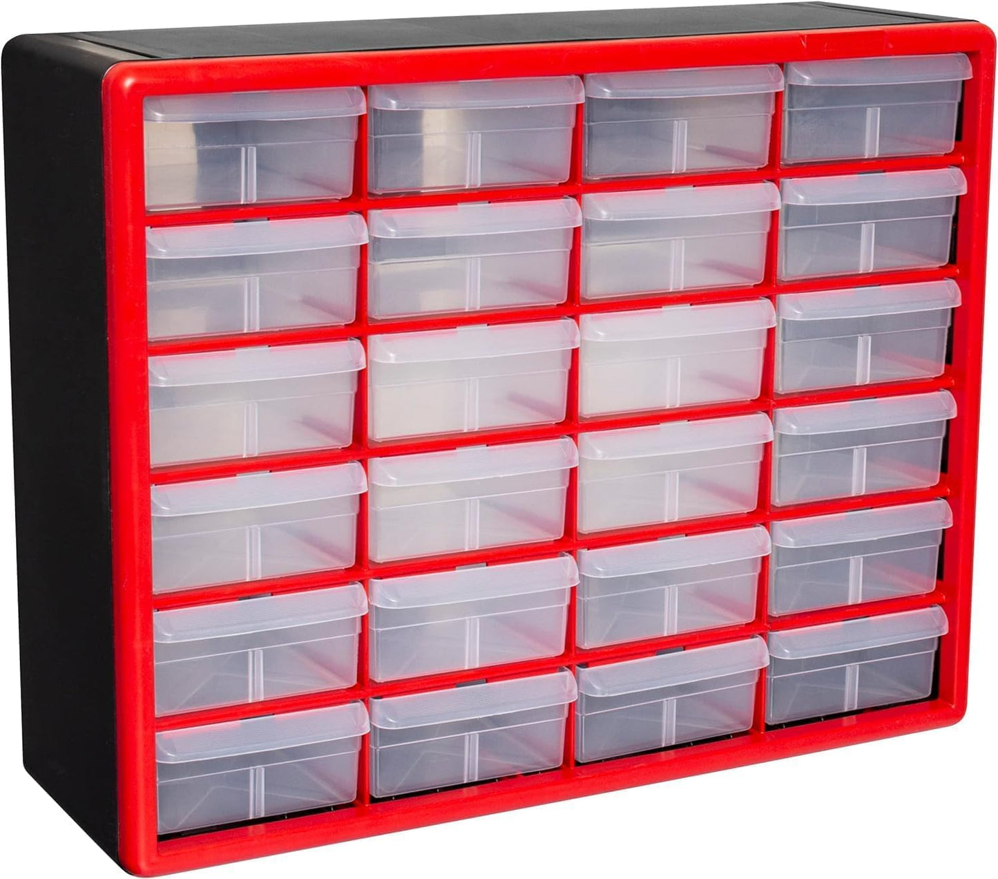  Akro-Mils 10164 64-Drawer Plastic Drawer Storage Cabinet For Garage Organization, Teacher Toolbox, Makeup Organizer, And More, 50,8 Cm W X 16 Cm D X 40,6 Cm H, Black