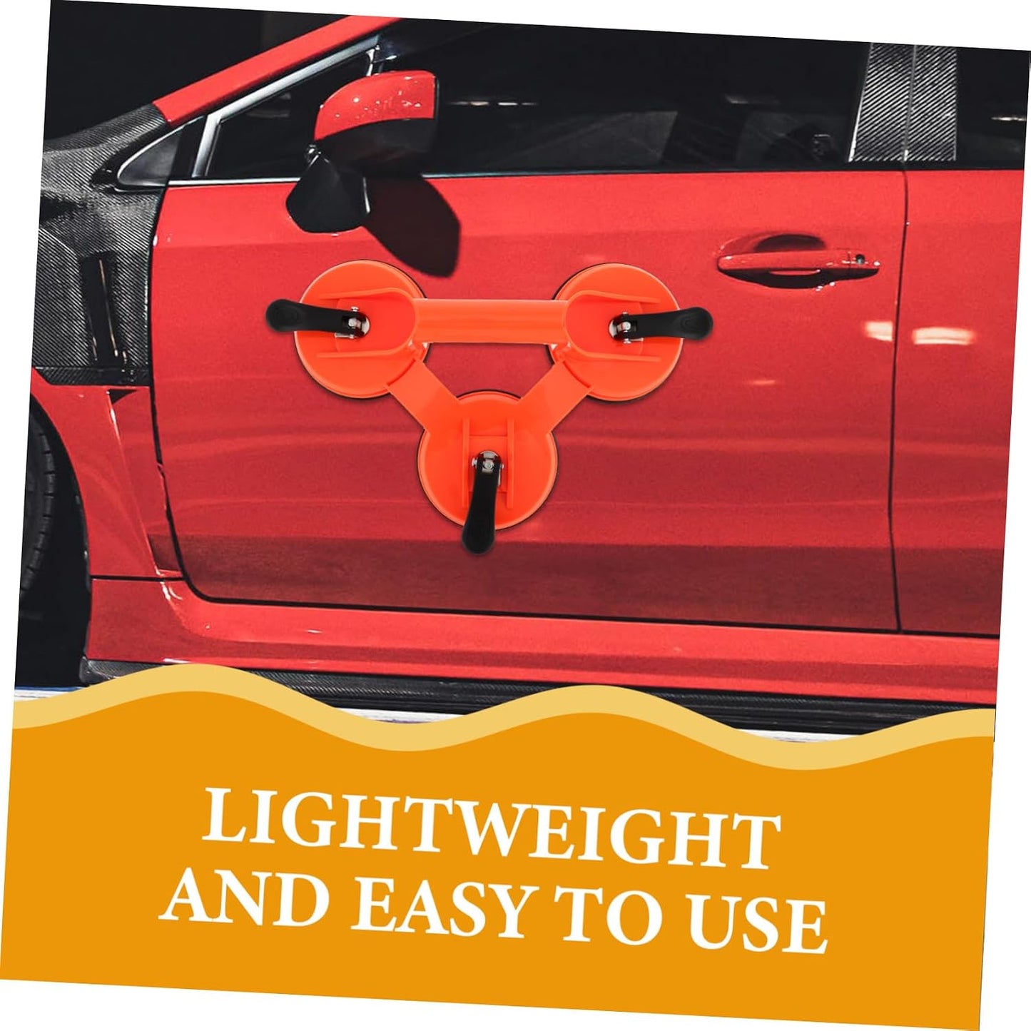  Ciieeo Ventouse Triple Pour Levage De Vitres De Voiture Support à Verre Outil De Réparation De Carrosserie Manipulation De Surfaces Lisses