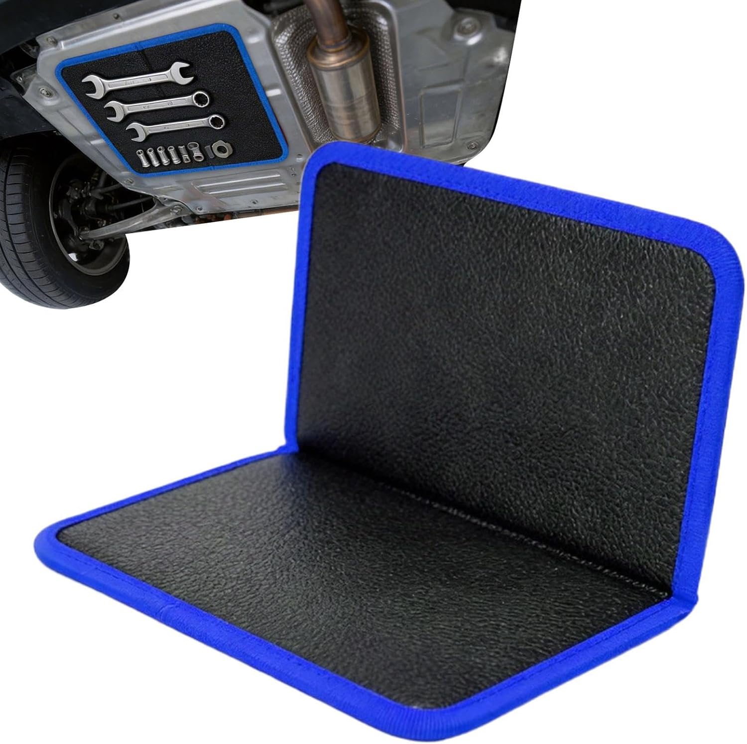  Magnetic Mat - Tool Organization Pad For Repair Work | Silicone Base With Embedded Magnetic Zones, Anti Slip Workbench Accessory For Screws Parts Electronics Repair Assembly