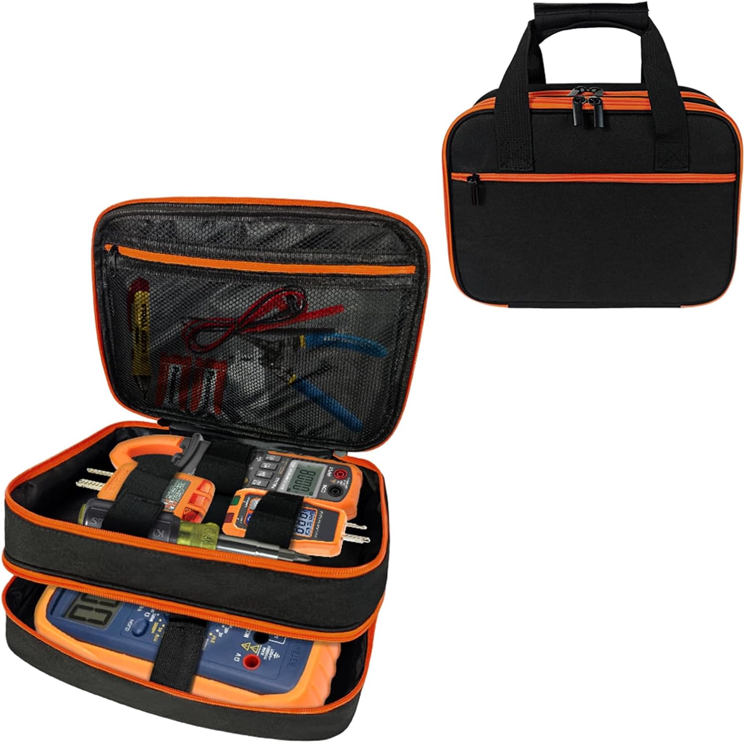  Sac De Rangement Portable Pour Pinces Et Instruments De Test D'électricien - Étui De Transport Pour Outils électriques