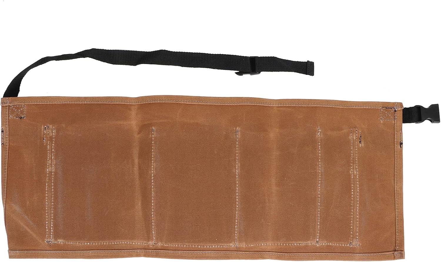  Wakects Sac De Rangement Pour Outils De Jardin, Toile De Cire Humide, Sac à Outils étanche Avec 8 Poches, Ceinture Réglable 25,4 X 10,2 Pouces Pour Le Travail Du Bois, Le Jardinage, Le Bricolage,