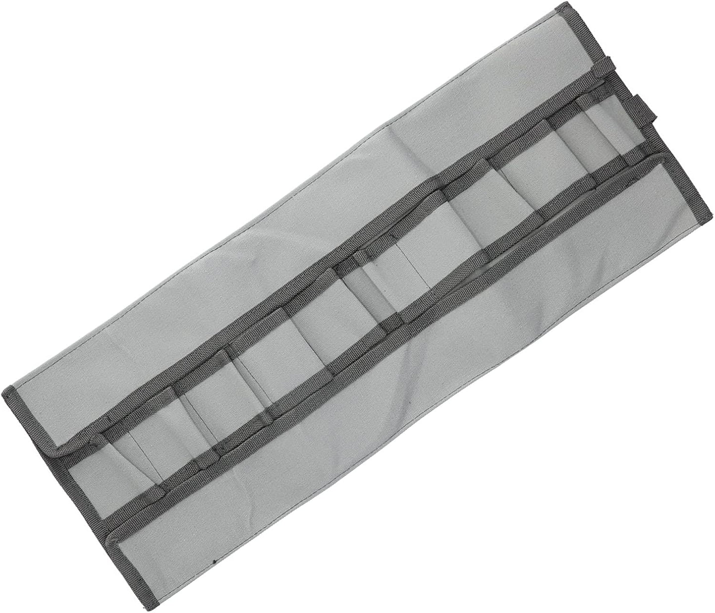  Cocoarm Sac à Outils En Toile Sac De Rangement Pour Outils 10 Emplacements Organisateur D'Outils De Jardin 53 X 32 Cm Pochette Enroulable Portable Avec Ceinture Fixe Pour Bonsaï Jardinage Atelier à