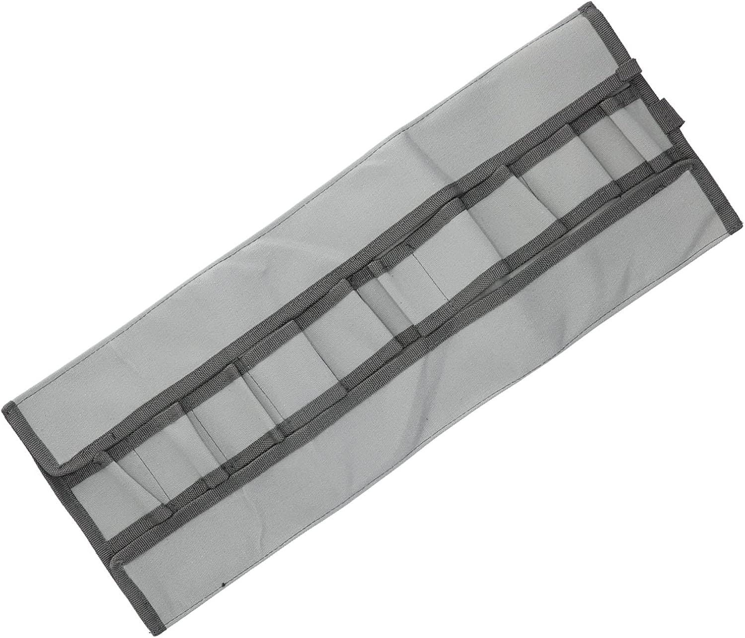  Cocoarm Sac à Outils En Toile Sac De Rangement Pour Outils 10 Emplacements Organisateur D'Outils De Jardin 53 X 32 Cm Pochette Enroulable Portable Avec Ceinture Fixe Pour Bonsaï Jardinage Atelier à