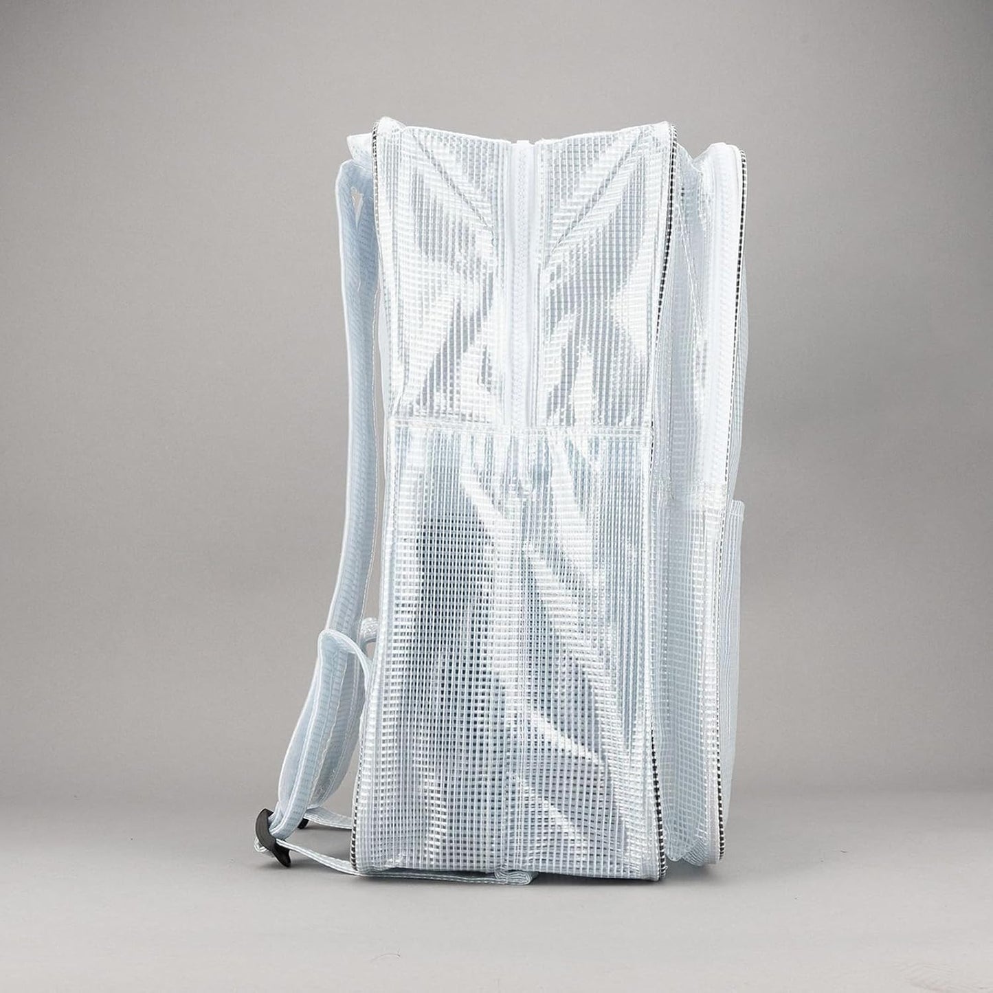  Sac à Dos Transparent Anti-statique De Grande Capacité En PVC Ergonomique Pour Les Aventures En Plein Air Sac à Dos De Travail Essentiel Sac à Outils
