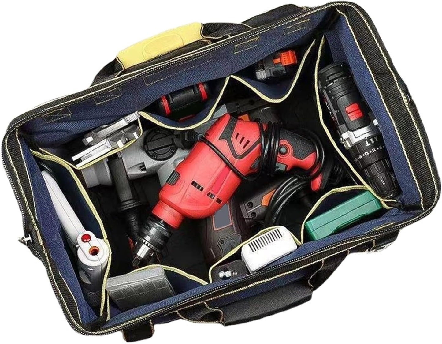  Sac à Outils De 33/16/18 Pouces, Grande Capacité, Organisateur D'outils Haute Performance, En Tissu Oxford, Sac De Rangement étanche Pour Outils