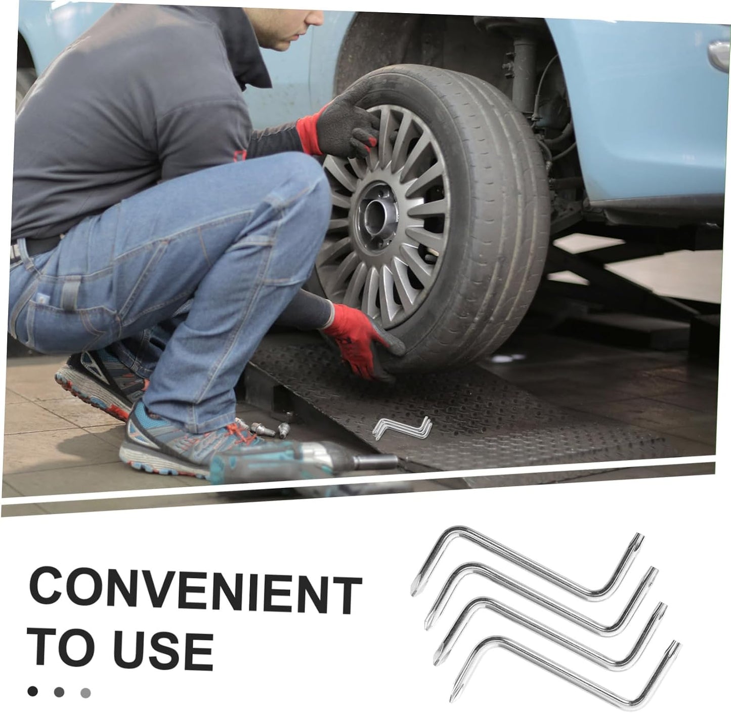  Gatuida 4pièces Tournevis Coudés Z Pour Installation -boue Outil Double Tête Pour Restreints Et Appareils Ménagers
