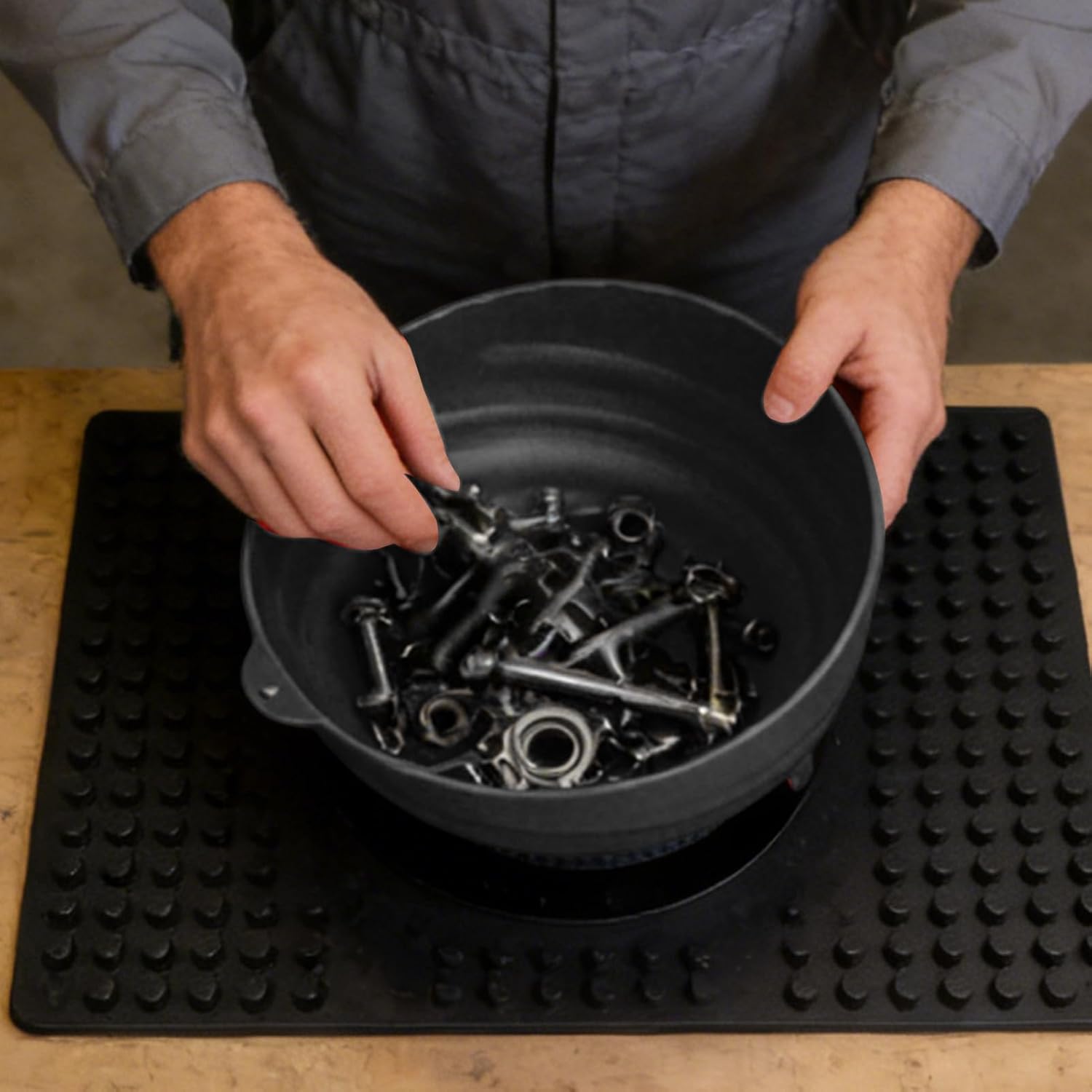  Bols Magnétiques Incassables, Plateaux à Outils Haute Résistance, Organisateur De Vis Magnétique Avec Construction Robuste, Accessoire D'atelier Avec Design Compact, Rangement D'outils Pour écrous