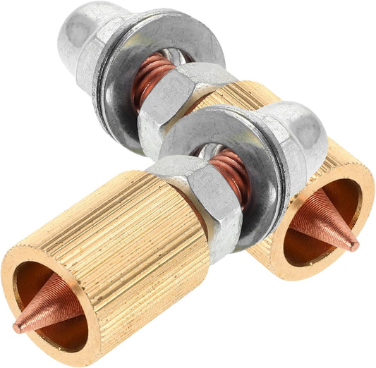  Gatuida 2pièces Mandrins De Serrage Cuivre Pour Machine De Réparation De Tôlerie Kit De Tiges De Débosselage Automobile Outils De Réparation De Tôlerie Automobile