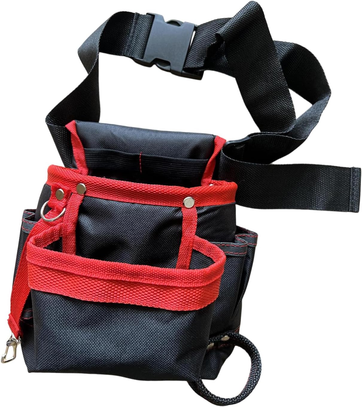 Sac à Outils Multifonction Avec Plusieurs Poches, Ceinture à Outils Réglable En Tissu Oxford Pour Une Organisation Efficace Des Outils, Ceinture En Tissu Oxford Avec Ajustement Réglable, Plusieurs