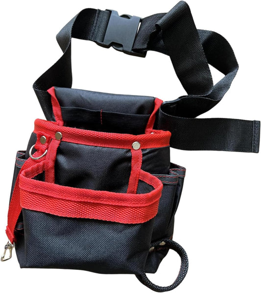  Sac à Outils Multifonction Avec Plusieurs Poches, Ceinture à Outils Réglable En Tissu Oxford Pour Une Organisation Efficace Des Outils, Ceinture En Tissu Oxford Avec Ajustement Réglable, Plusieurs
