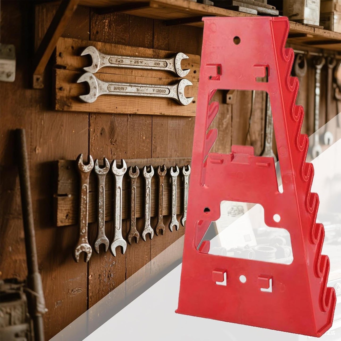  Organisateur De Clés Pour Boîte À Outils,Porte-clés Robuste Pour Panneau Perforé | Économiseur D'espace Pour Organisation De Tournevis, Support De Rangement D'outils Pour Atelier, Salon, Magasin De Ré