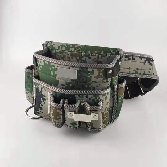  Sac à Outils De Taille En Tissu Oxford Multifonction Avec Ceinture