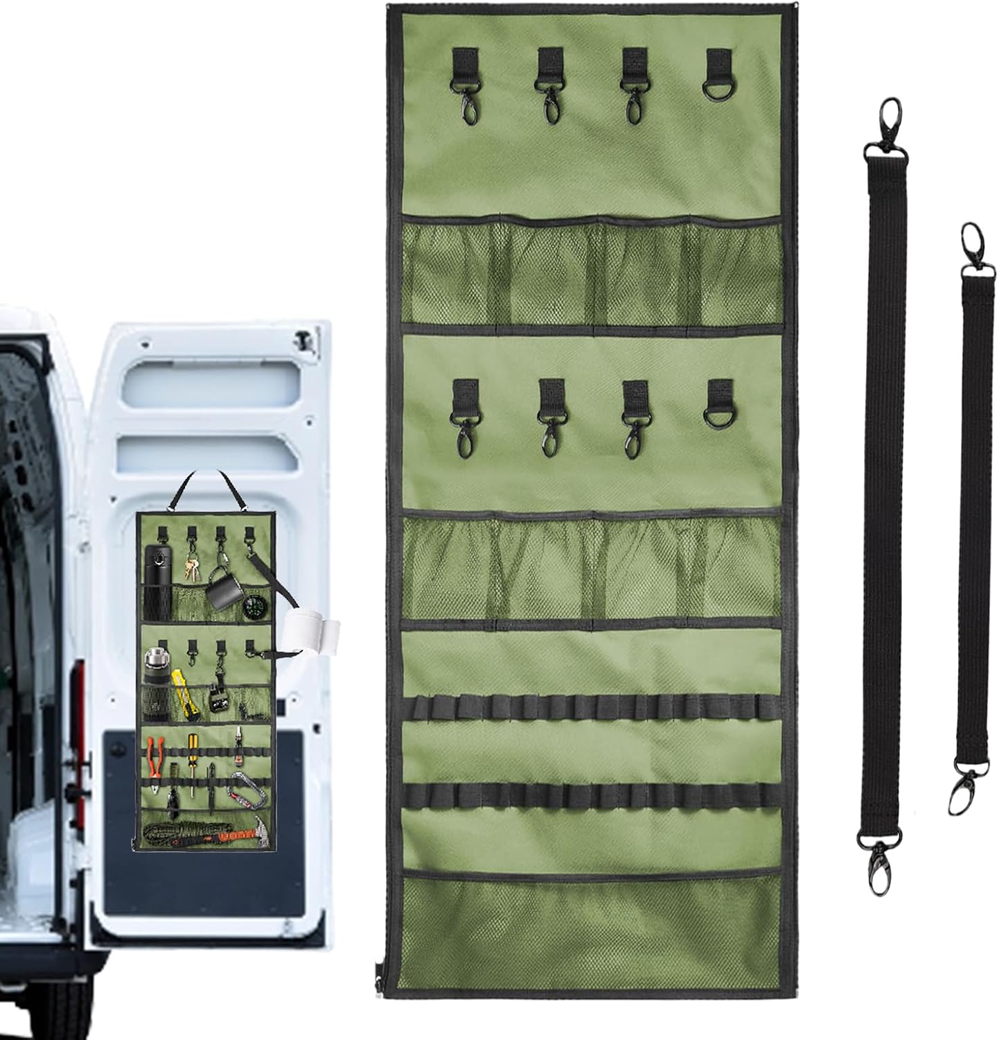  Organiseur De Camping - Sac à Outils Oxford Résistant - Sac à Outils D'extérieur - Pour Camping, Pique-nique, Pêche, Voyage, Accessoires De Cuisine