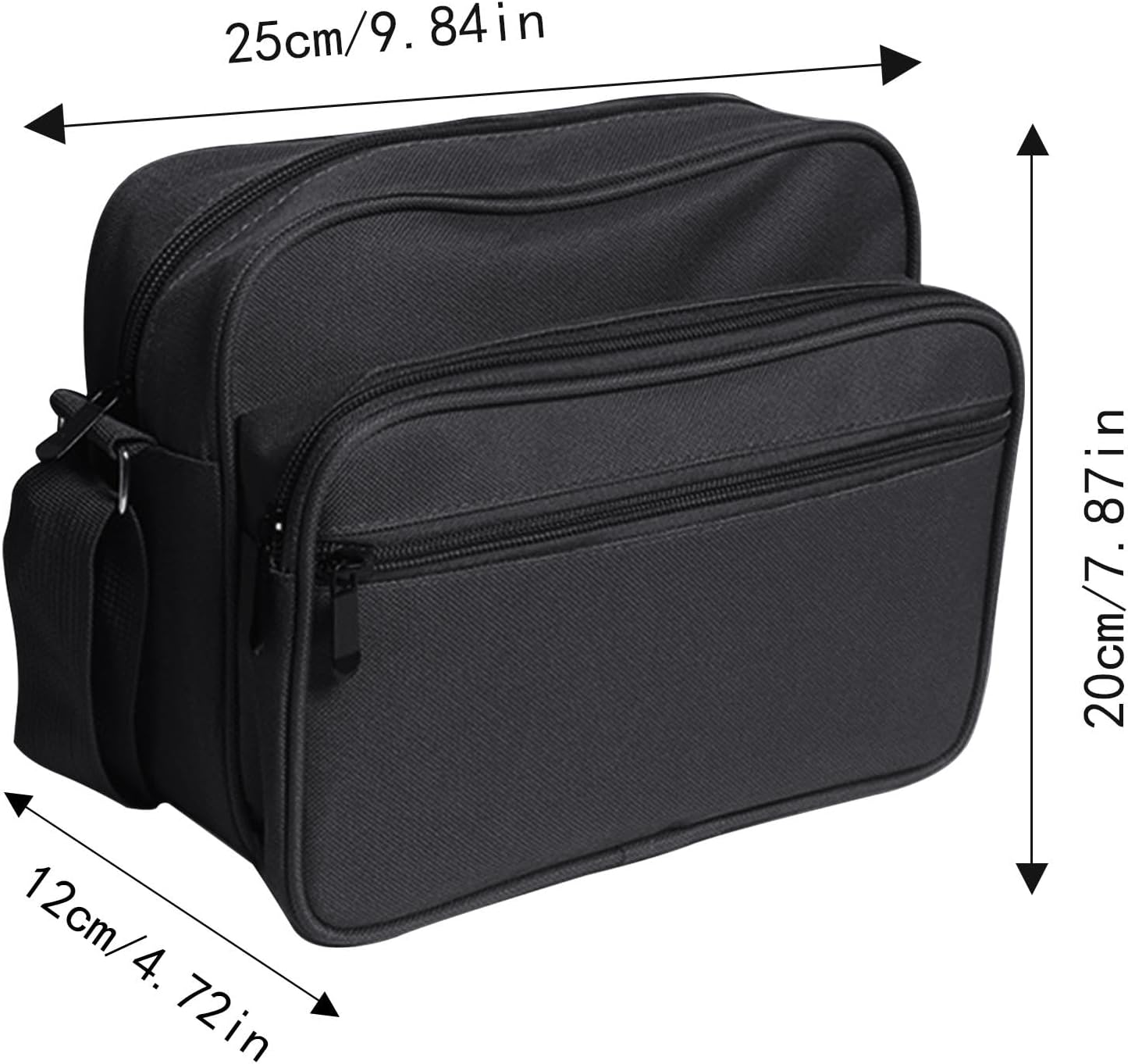 GENERIC Sac à Outils Robuste Pour Mécanicien, Pochette Organisateur D'outils, Sac Avec Fermeture éclair En Toile épaisse Pour électriciens, Charpentier, Mécanicien Pour Le Rangement Des Clés, Des Pinces, Des