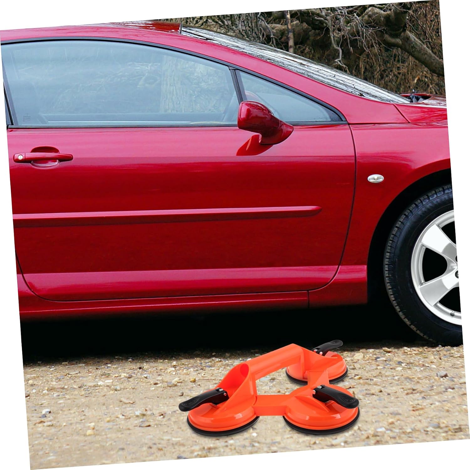  Ciieeo Ventouse Triple Pour Levage De Vitres De Voiture Support à Verre Outil De Réparation De Carrosserie Manipulation De Surfaces Lisses