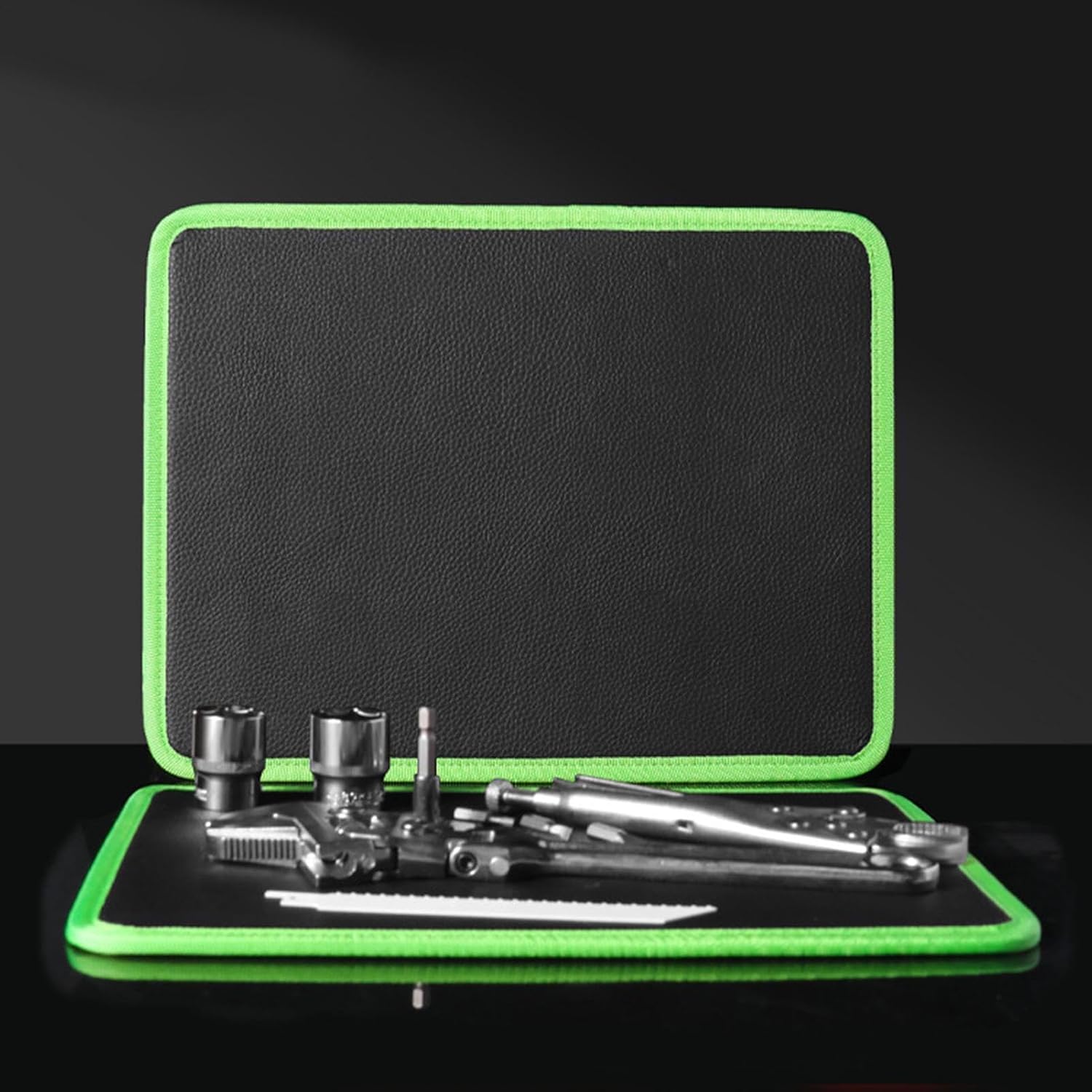  Tapis à Outils Magnétiques, 32,7 X 24,8 X 0,7 Cm, Organiseur Flexible, Tapis Magnétique | Pour Construction De Voiture, Projet électronique, Bureau, Table, Garage, Atelier, Réparation Automobile