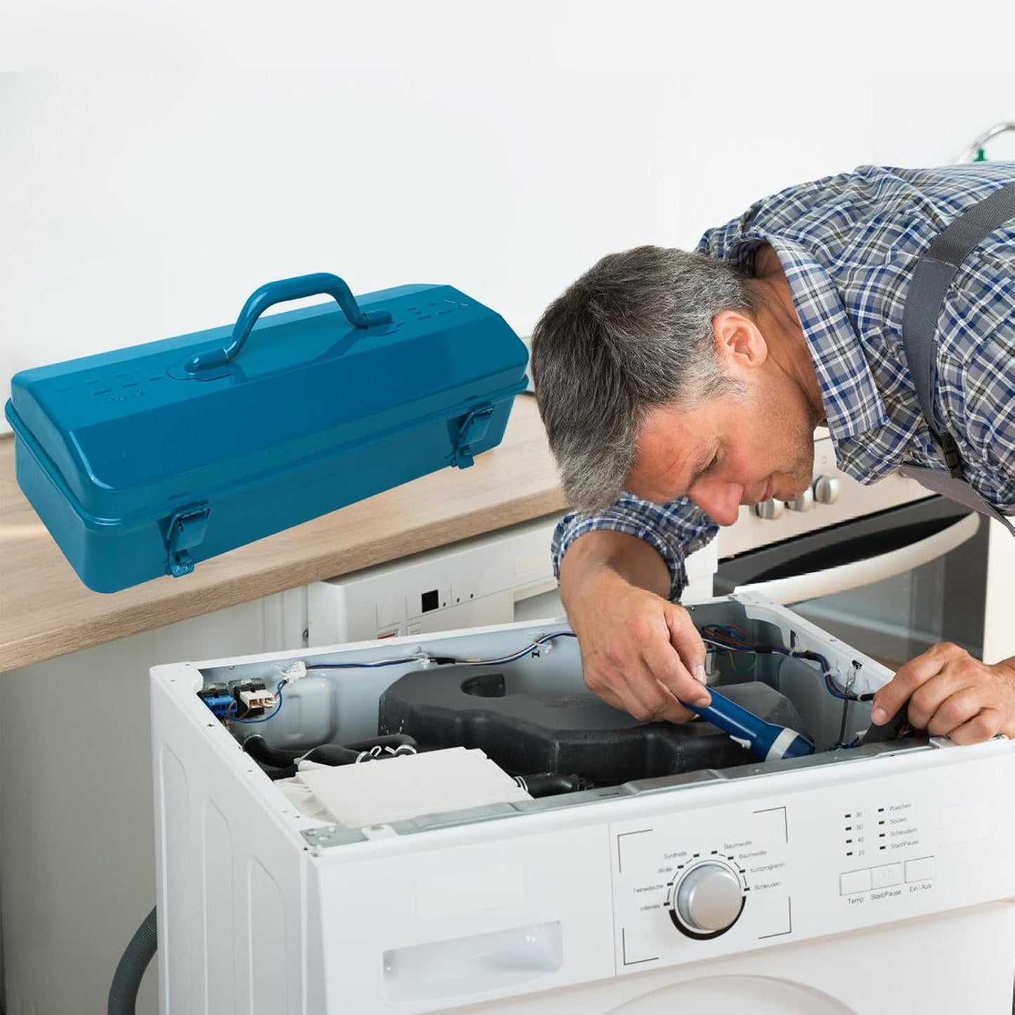  Boîte à Outils De Matériel, Boîte à Outils Multifonctionnelle Pour Réparation D'électricien épais, Organisateur D'outils Pour La Maison