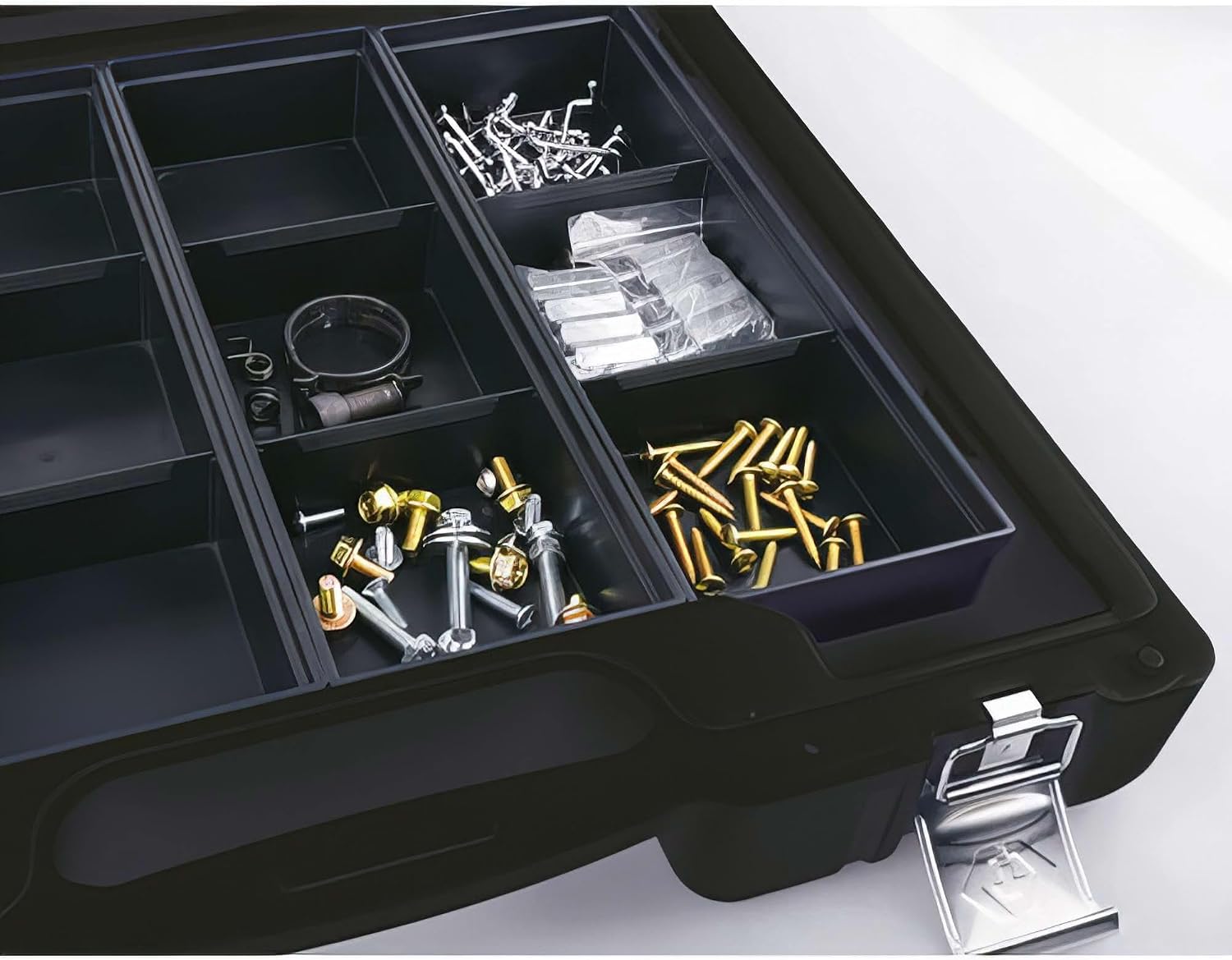  KING TONY Kit Caja De Almacenamiento N°3 + N°6 Pour Pros Et Bricoleurs, Avec Norme Technique, Montage Précis