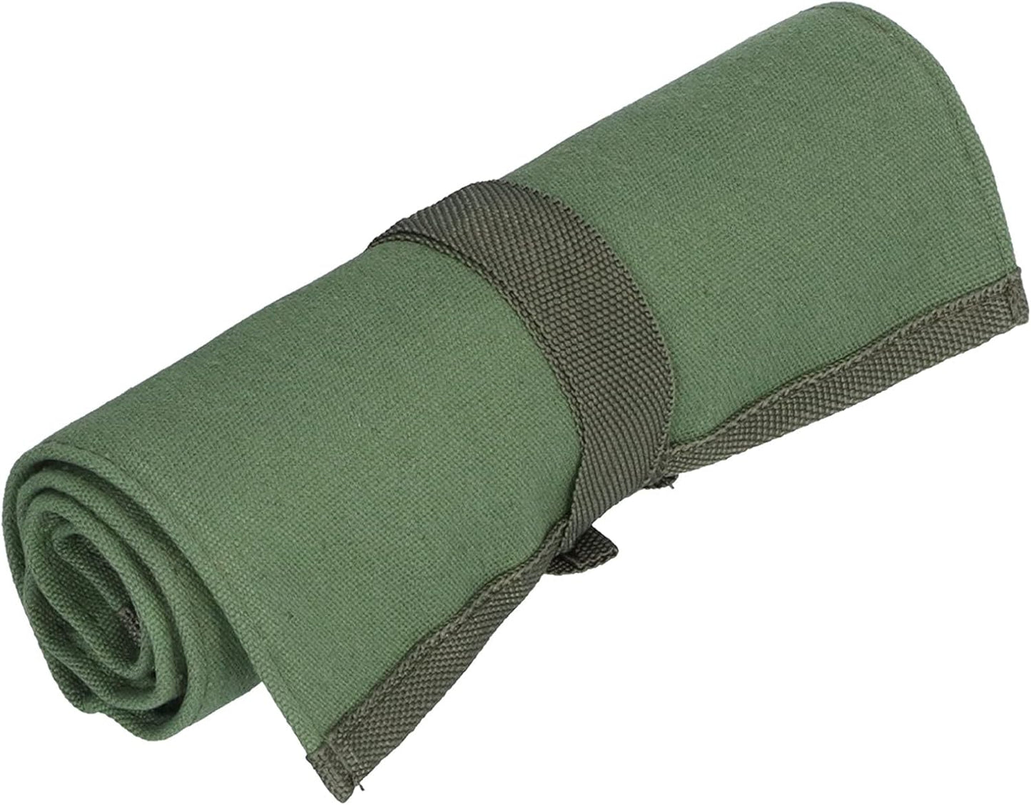 Cocoarm Sac à Outils En Toile Sac De Rangement Pour Outils 10 Emplacements Organisateur D'Outils De Jardin 53 X 32 Cm Pochette Enroulable Portable Avec Ceinture Fixe Pour Bonsaï Jardinage Atelier à