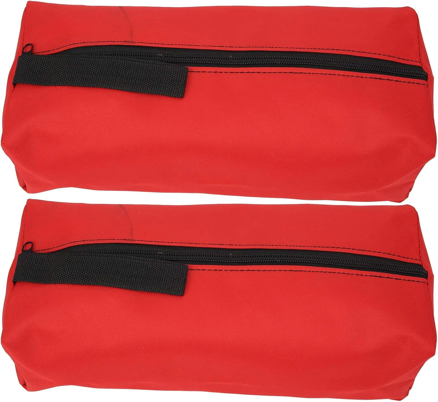  VGEBY Sac à Outils En Polyester 600D Résistant, Organisateur D'outils à Main Avec Fermeture éclair Fluide Et Fond Large Pour Ranger Clés, Tournevis Et Petits Outils. (rouge)