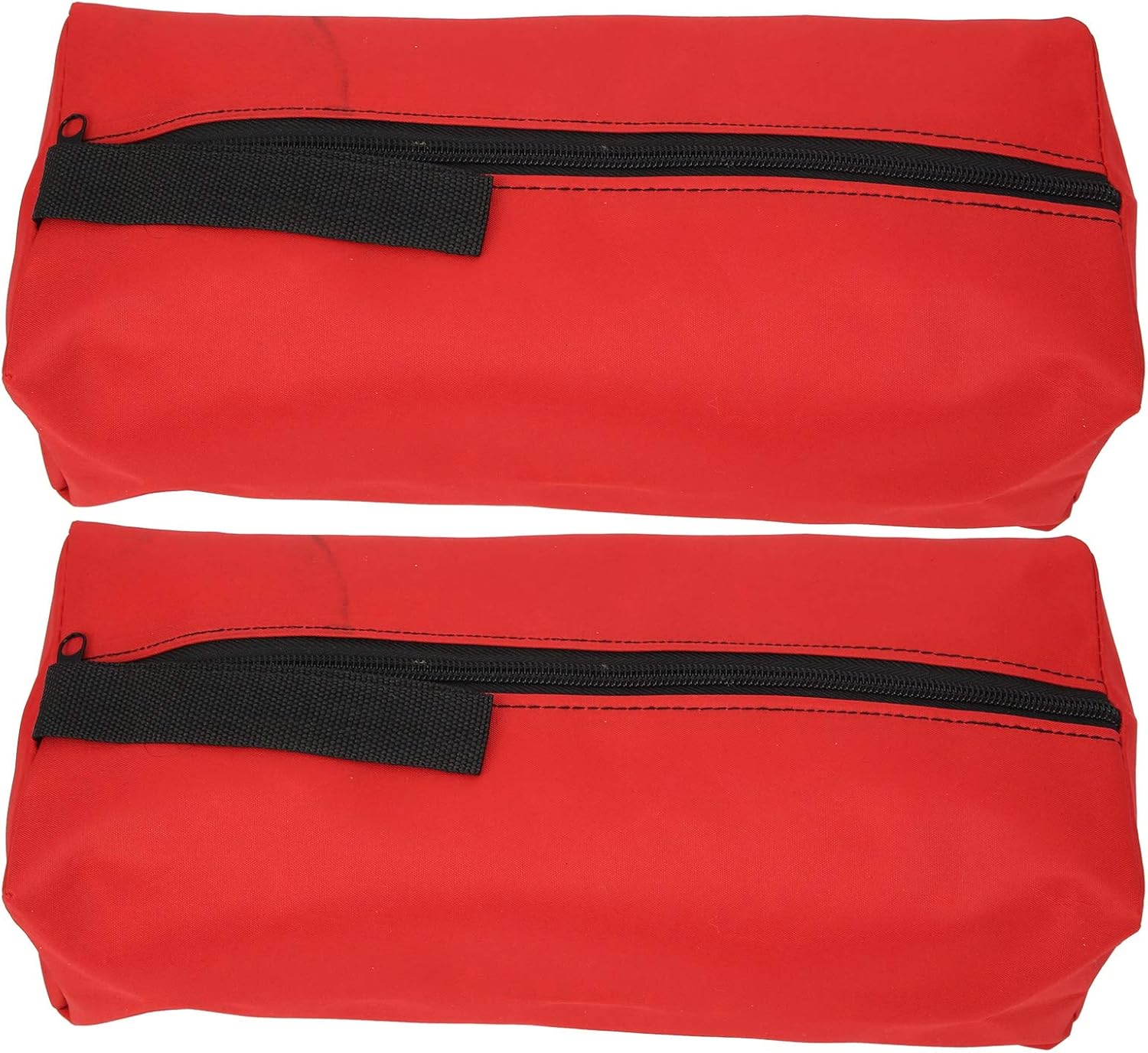  VGEBY Sac à Outils En Polyester 600D Résistant, Organisateur D'outils à Main Avec Fermeture éclair Fluide Et Fond Large Pour Ranger Clés, Tournevis Et Petits Outils. (rouge)