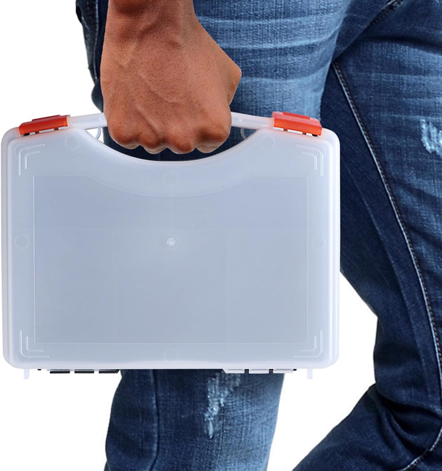  Boîte à Outils Portable Avec Couvercle, Rangement De Petites Pièces, Boîtes De Tri Des Vis, Quincaillerie