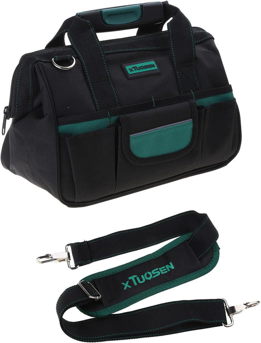  Sac à Outils En Tissu Oxford Avec Plusieurs Compartiments De Grande Capacité Pour électriciens, Réparation à Domicile