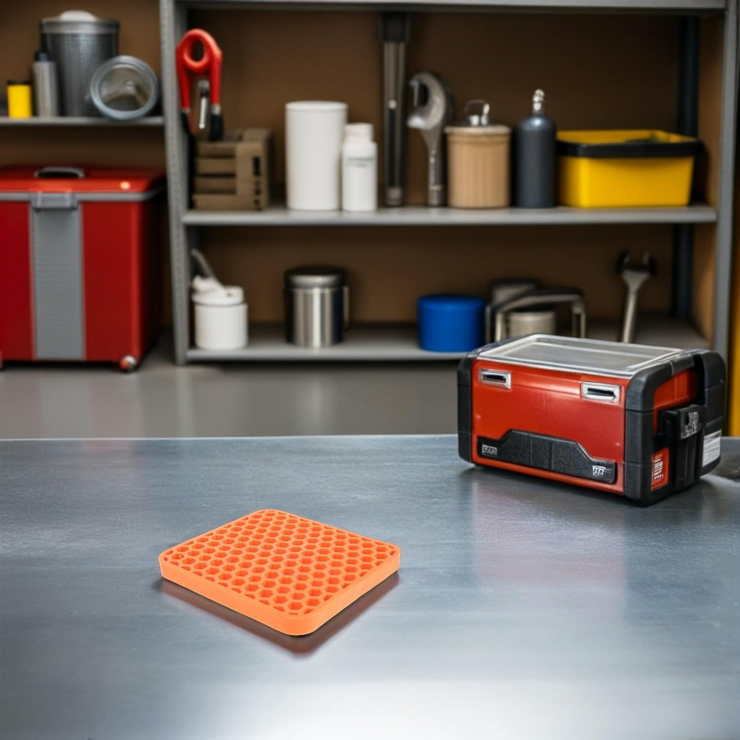 Gatuida Organisateur De Têtes De Débosselage Silicone Plateau De Rangement Intégré Pour Outils De Réparation Automobile Support De Stylo à Bille