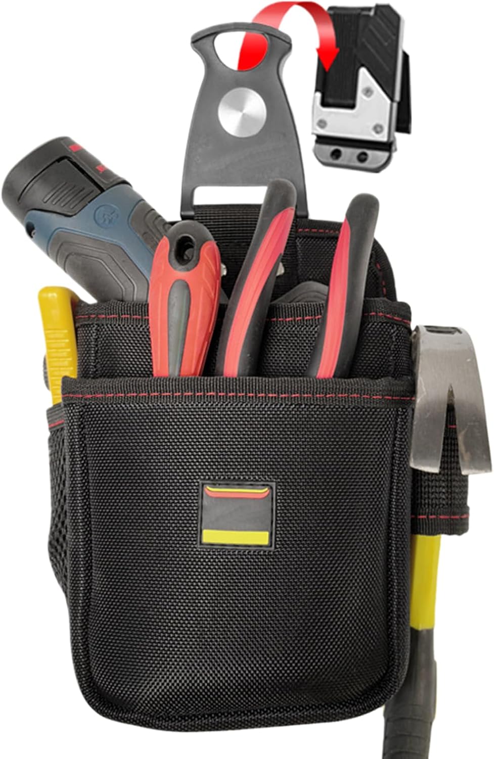  Porte-outils De Ceinture - Porte-outils Pour Entretien, Ceinture Multi-usages Imperméable Pour Intérieur Extérieur Bâtiment Peinture Toit