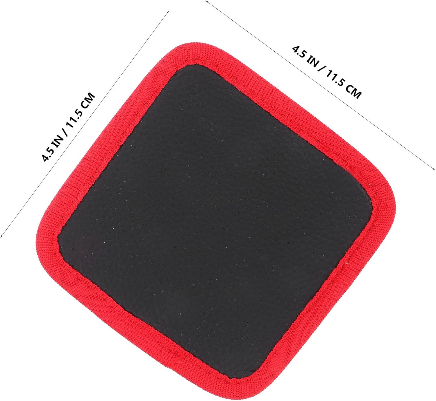  Angoily Tapis Magnétique Double Face Rouge Et Noir En Pu, Porte-vis Magnétique Compact Pour Rangement D’outils Et Pièces Métalliques, Plateau à Outils De Mécanicien Pratique Pour Atelier