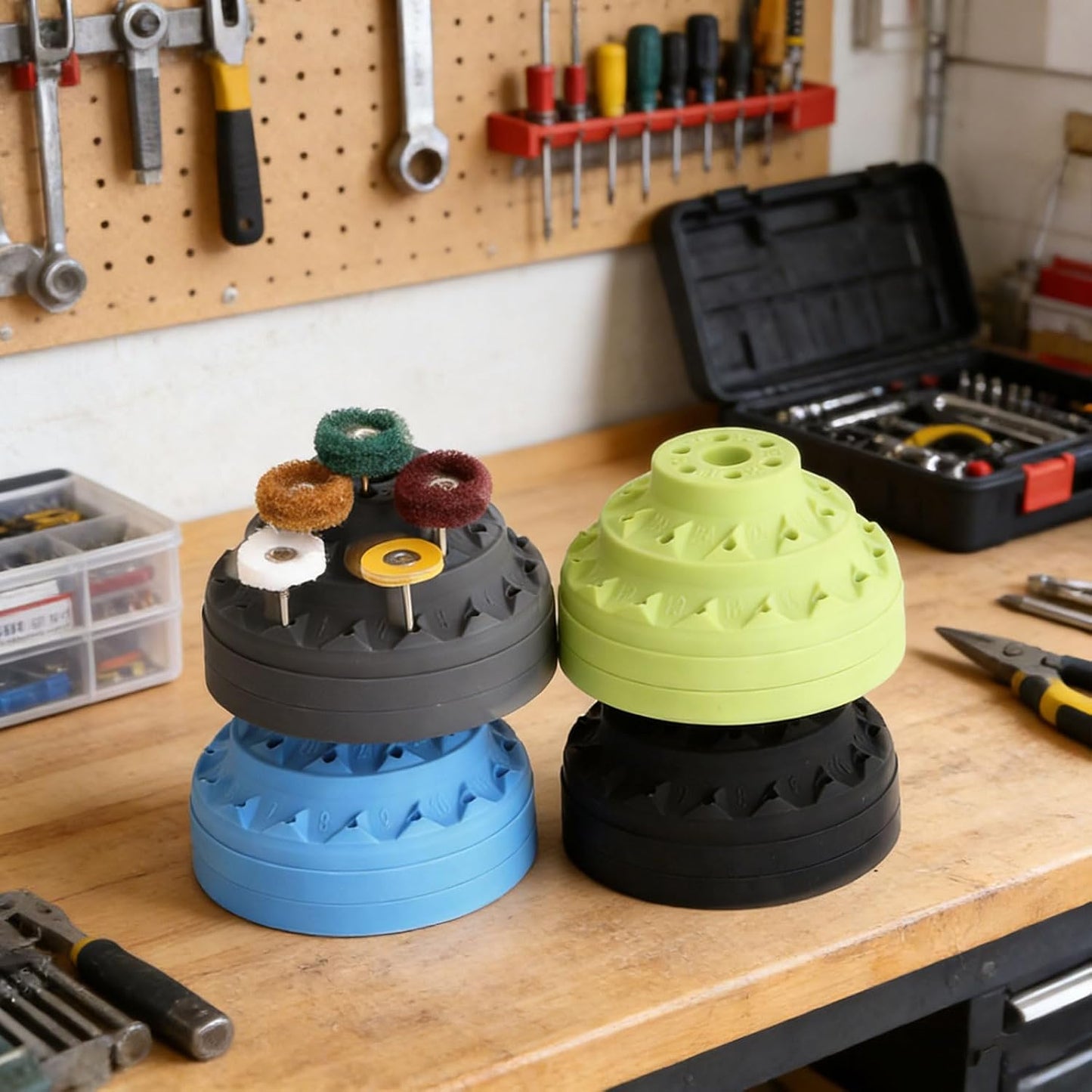  Boîte à Outils Rotative Pour L'organisation Des Outils Et Le Rangement Facile De Tournevis