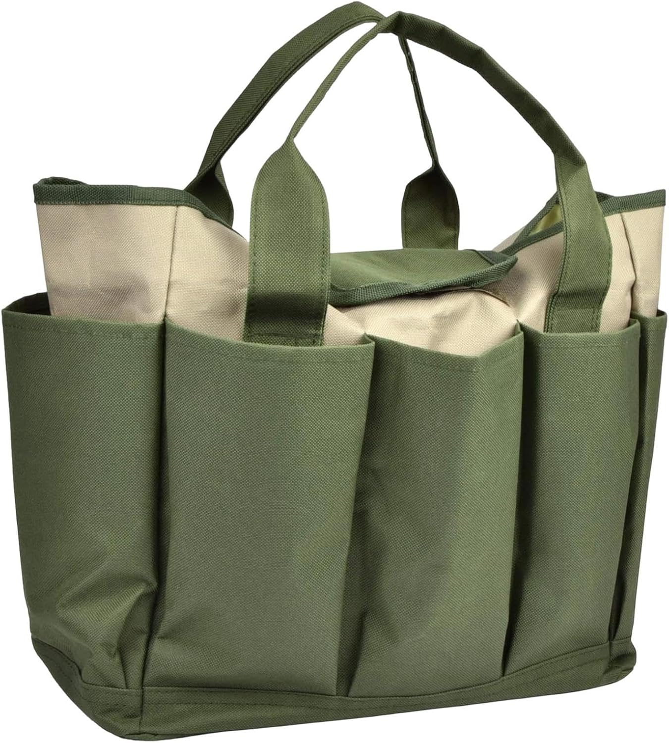 GENERIC Sac à Outils De Jardinage | 8 Poches Latérales étanche – Sac De Rangement Pour Outils | Pour Gants, Ciseaux, Râteaux, Clés, élagage, Transplantation