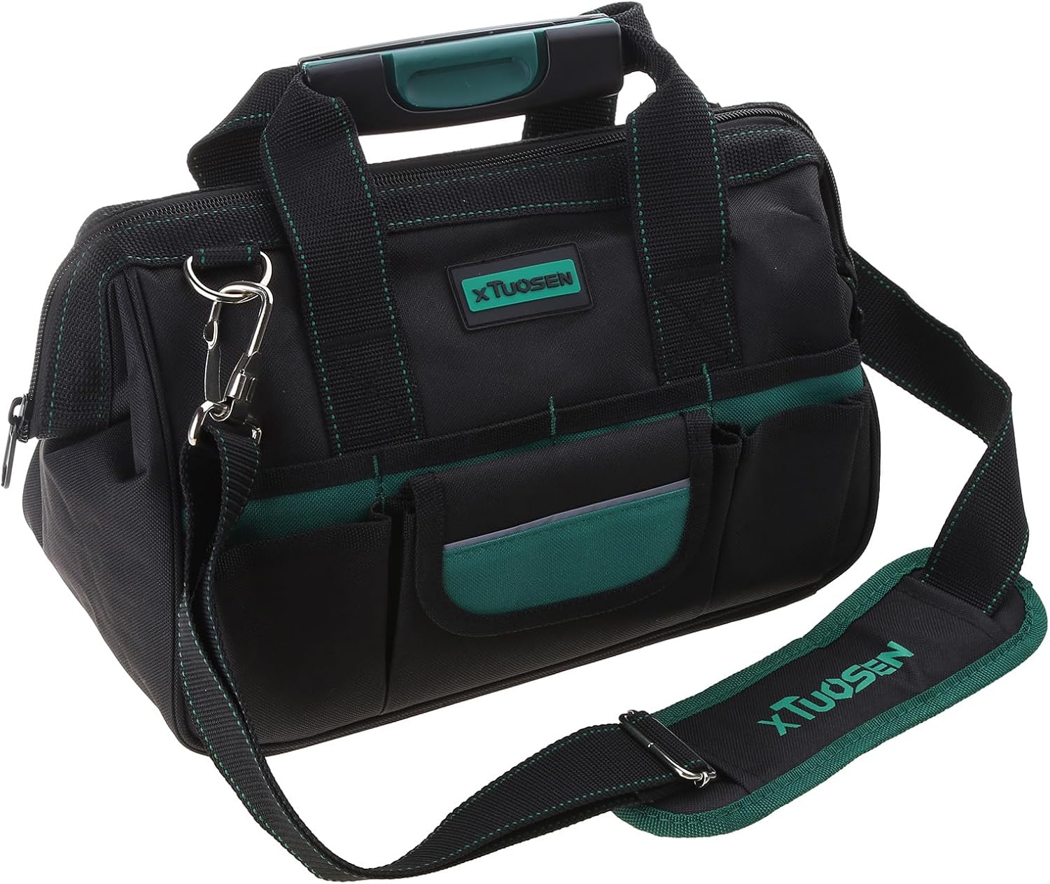  Sac à Outils En Tissu Oxford Avec Plusieurs Compartiments De Grande Capacité Pour électriciens, Réparation à Domicile