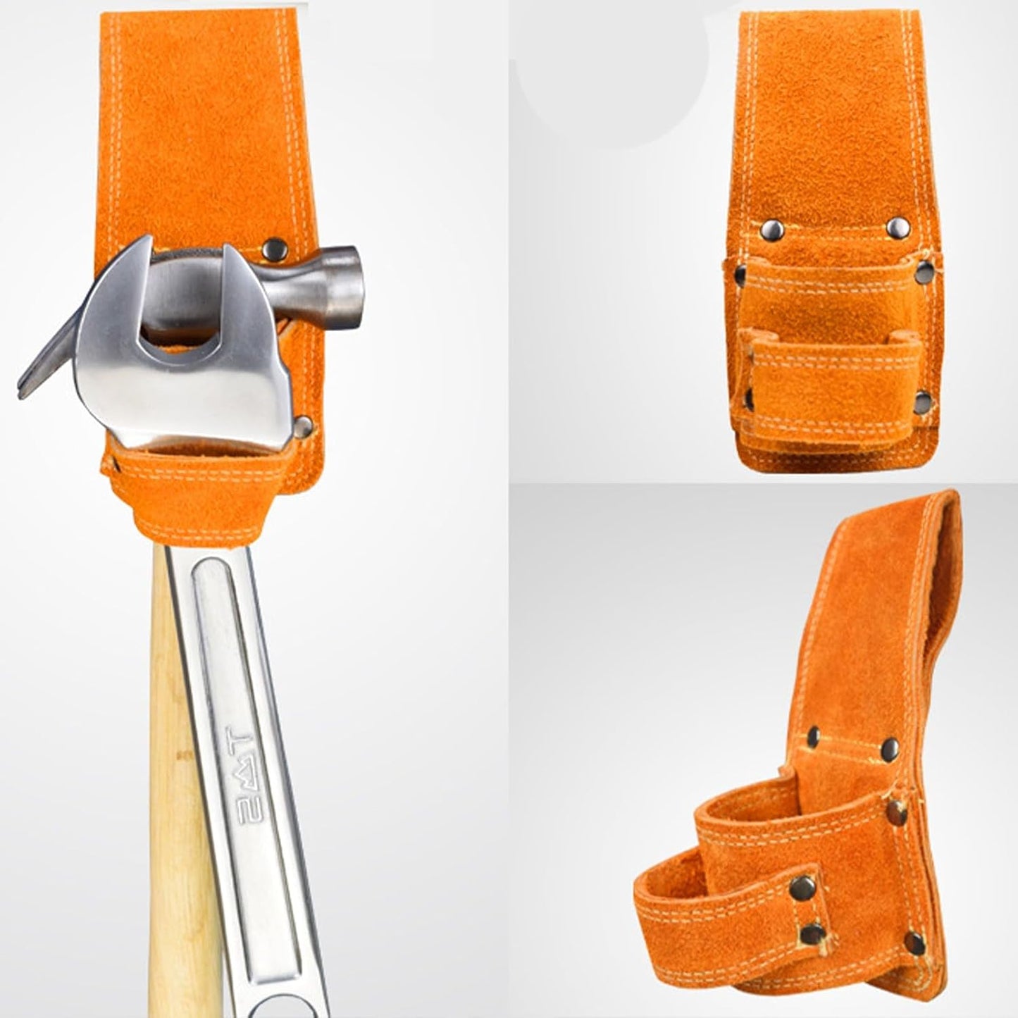  Pochette à Outils Multifonctionnelle Pour Marteau, Clé, Sac De Rangement, étui De Poche Pour Marteau, Porte-outils, Ceinture Pour Outils De Travail Du Bois, Pochettes De Ceinture