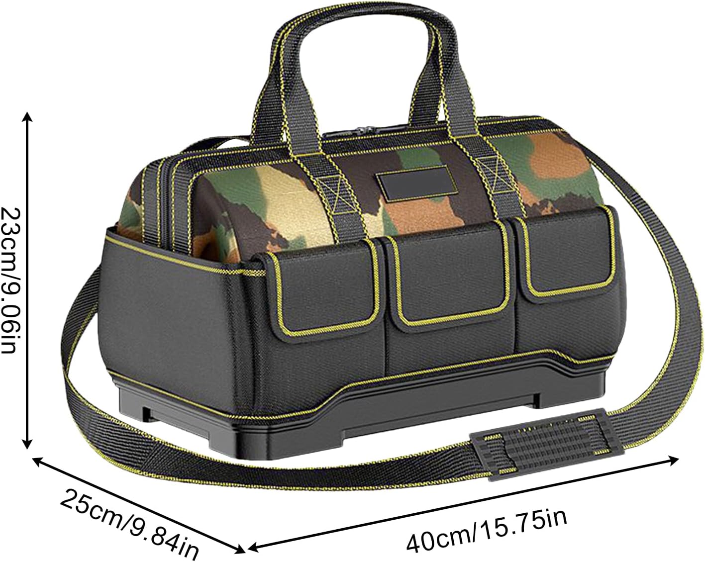  Sac à Outils D'Électricien | Sac Organisateur Portatif Pour Outils,Organisateur De Stockage Extensible Avec Pochette Boîte Et Ceinture Pour Électricien, Mécanicien, Jardin, Construction,
