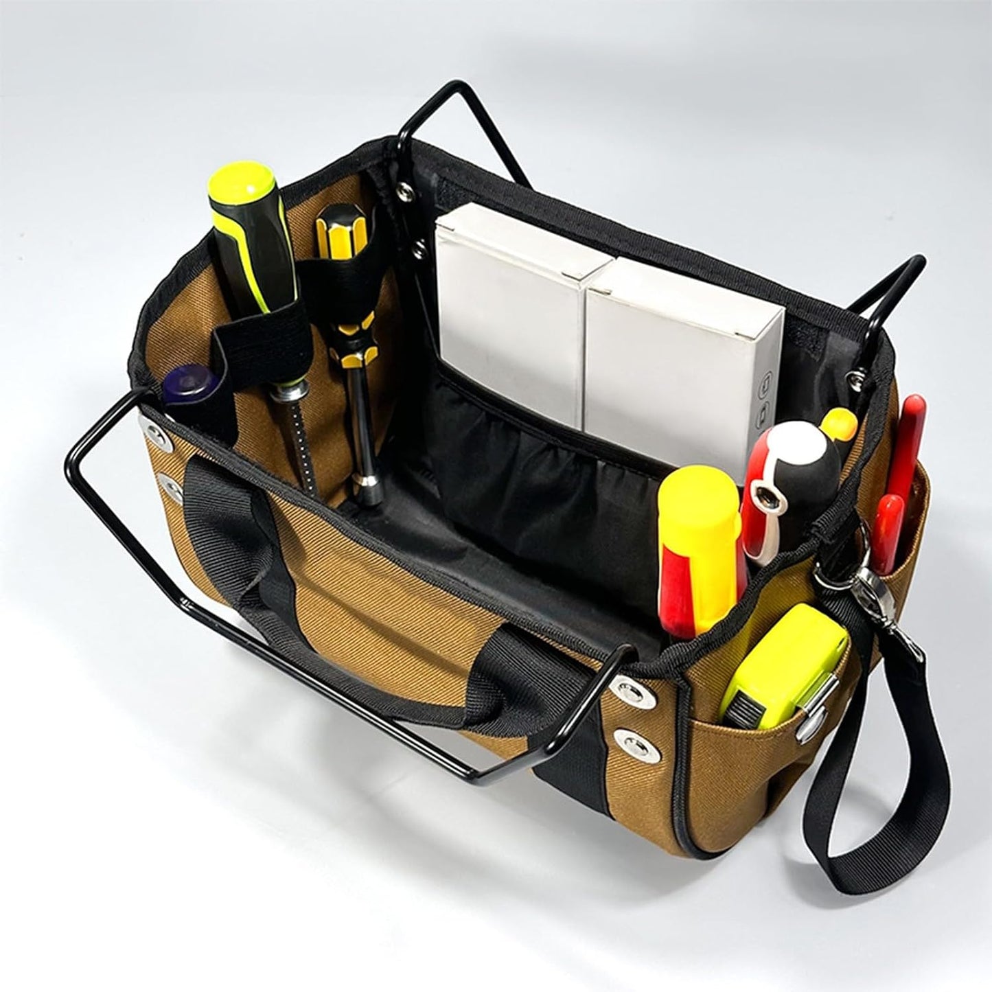  Sac De Transport Industriel Robuste 1200D Avec Intérieur Imperméable Et Porte-marteau à Accès Rapide Résistant à L'eau