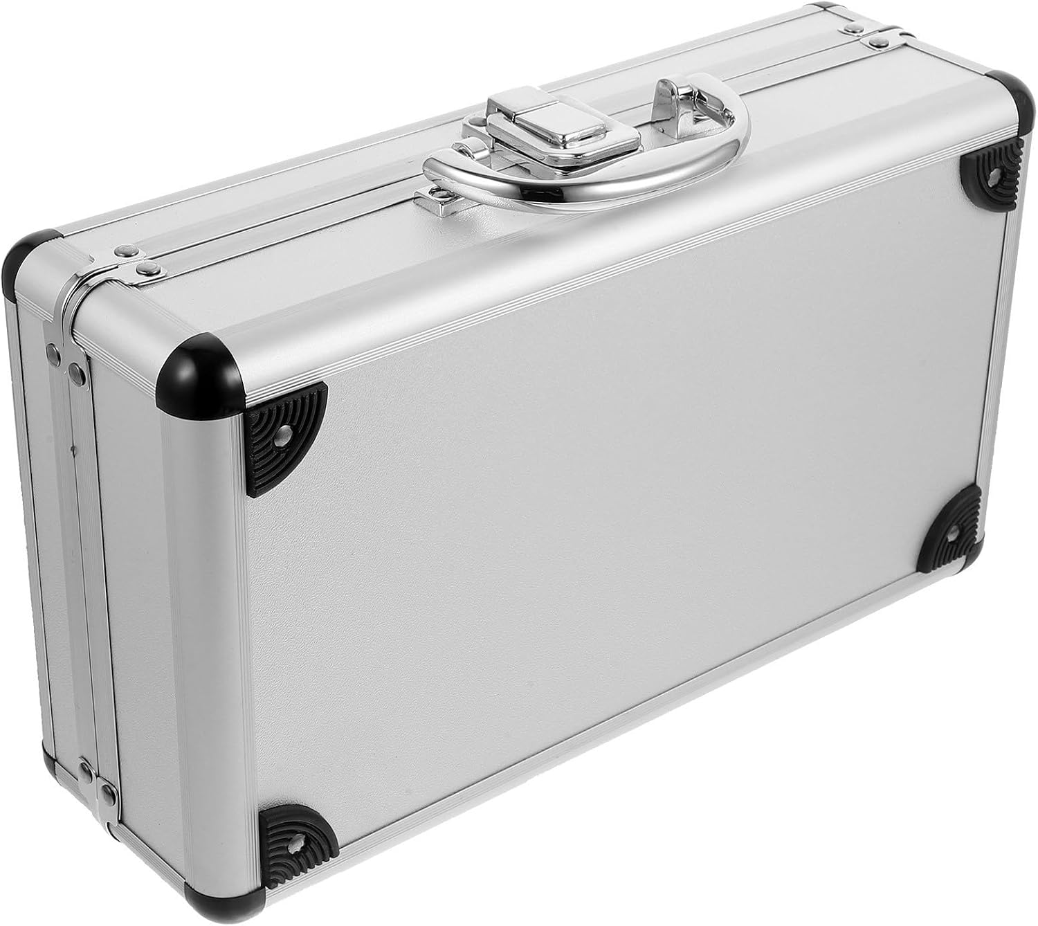  Healvian Malette Couteaux Professionnel Vide En Alliage D'aluminium Grosse Capacité, Étui Rigide Portable à Poignée, Pour Bureau Et Atelier