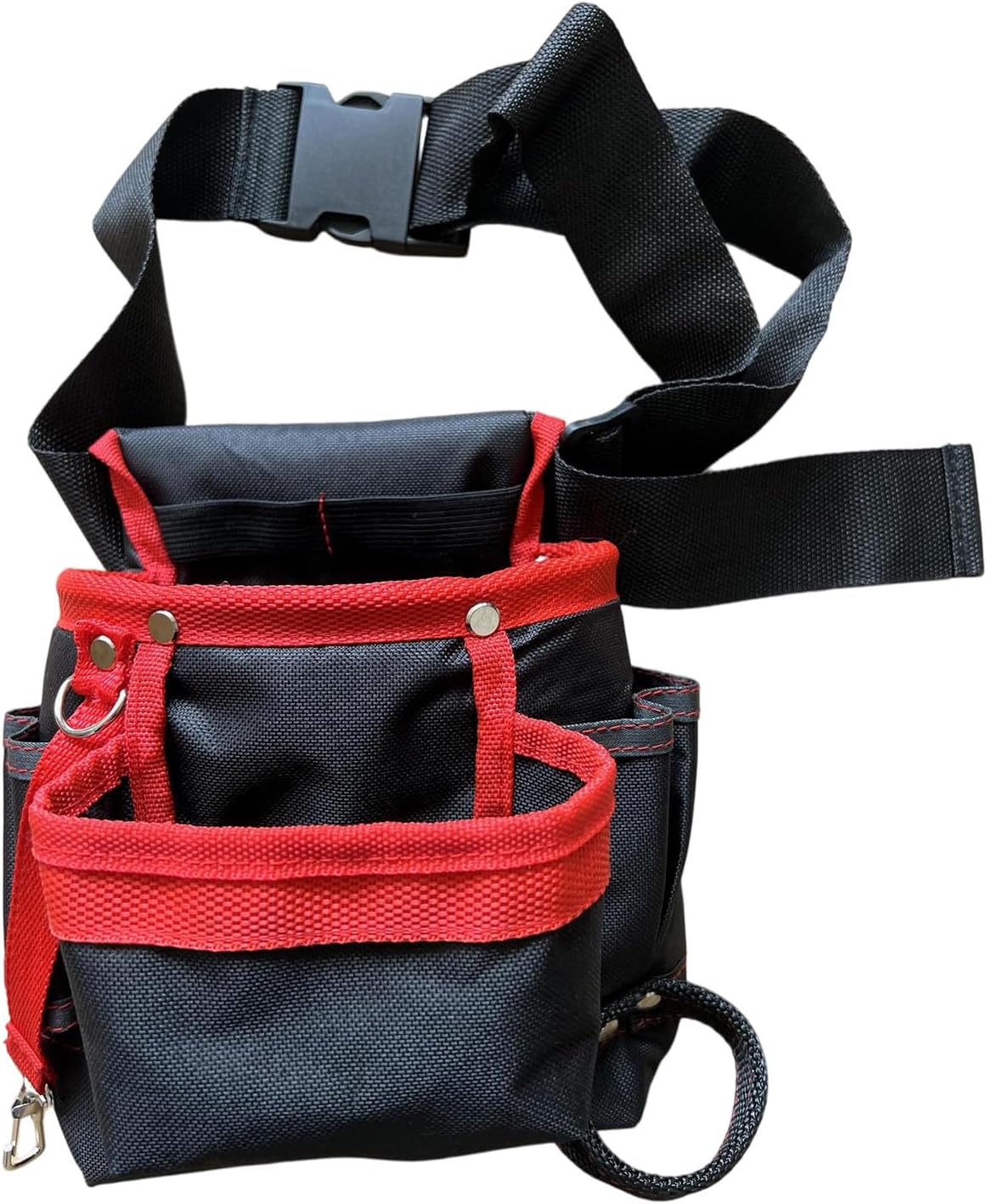  Sac à Outils Multifonction Avec Plusieurs Poches, Ceinture à Outils Réglable En Tissu Oxford Pour Une Organisation Efficace Des Outils, Ceinture En Tissu Oxford Avec Ajustement Réglable, Plusieurs
