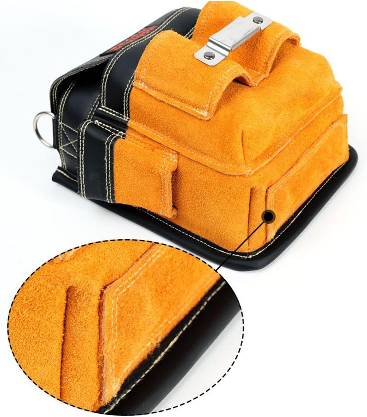  Pochette De Ceinture À Outils,Porte-Poches Amovible À Multiples Compartiments,Avec Sangle Détachable Pour Pochette D'Outils | Pour Les Travaux De Construction, D'Électricité, De Maintenance, De