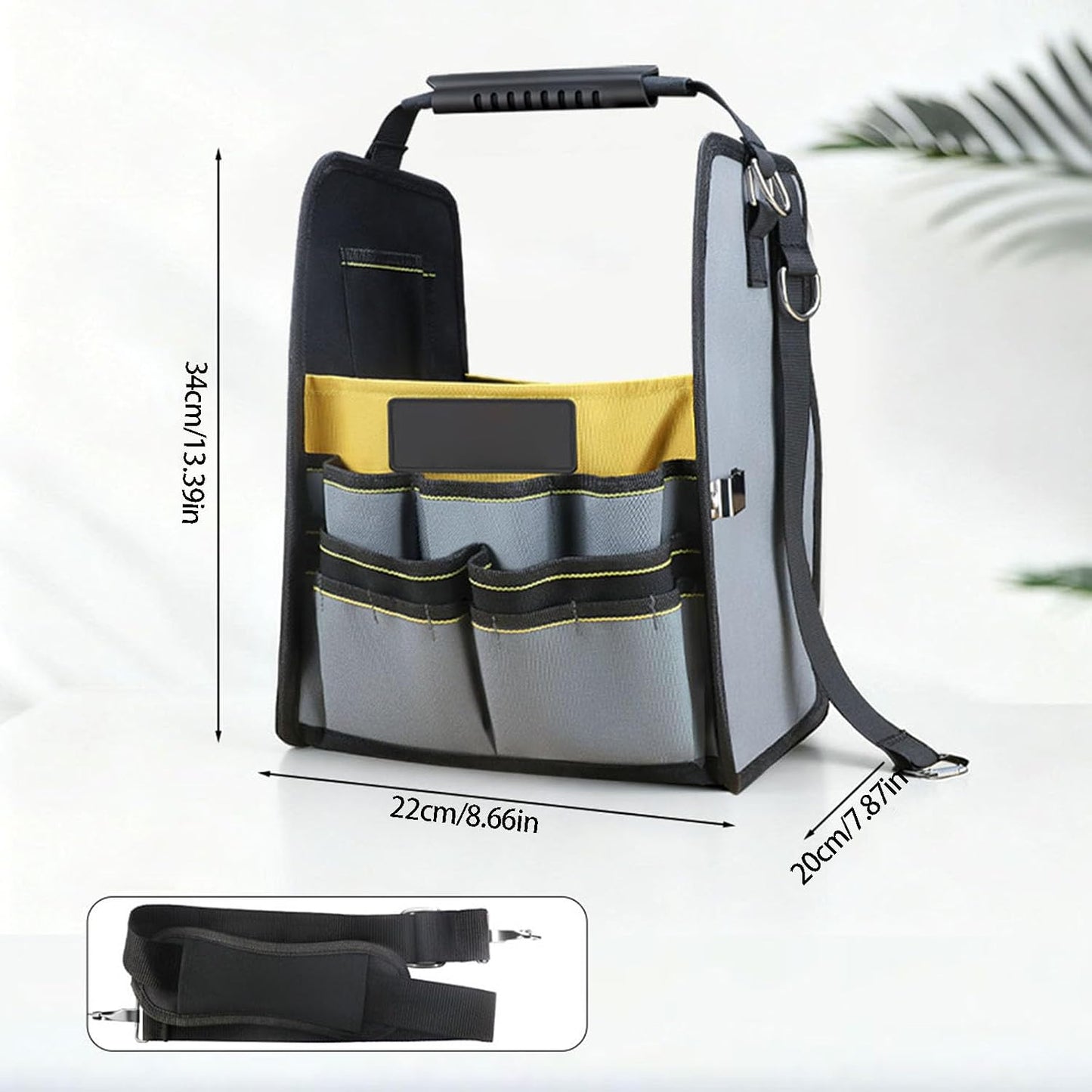  Sac à Outils Portable Pour Homme, Large Sac De Rangement étanche, Sac à Main Pour Tournevis, Robuste