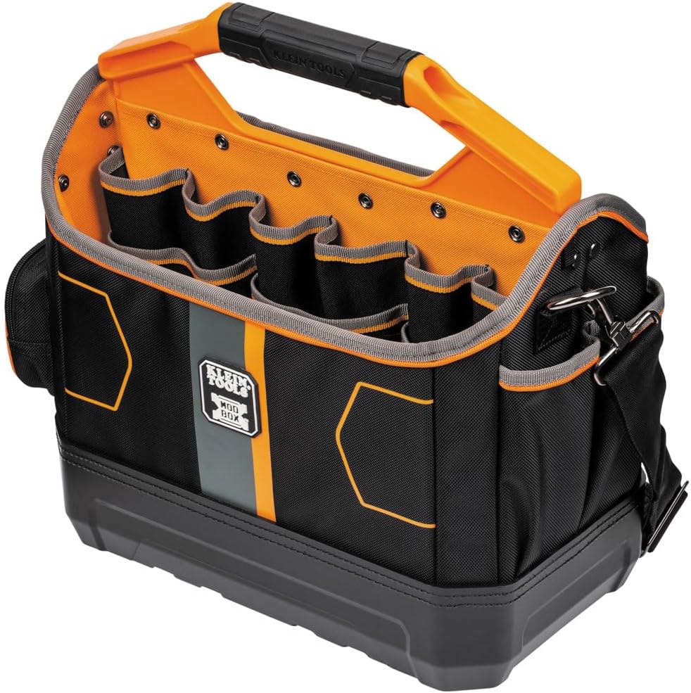  Klein Tools 62202MB MODbox Sac à Outils Fait Partie De La Station De Travail Mobile MODbox, 33 Poches, Grand Espace De Rangement Pour Outils, Poche Zippée Pour Petits Objets