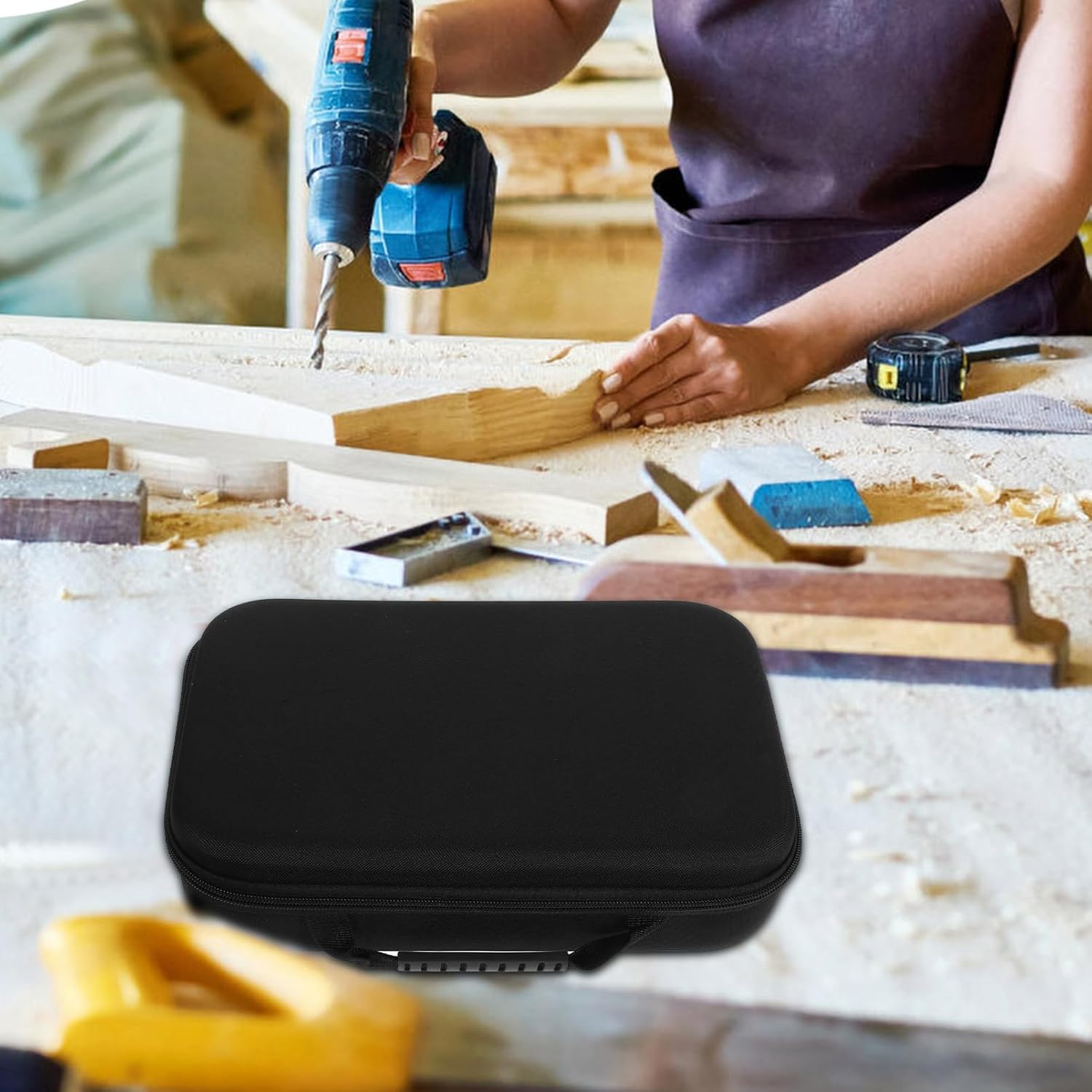  Gatuida Housse à Outils Pour Perceuse Étui De Rangement Compact Et Fiable Pour Outils Électricien Facile à Transporter Entretenir
