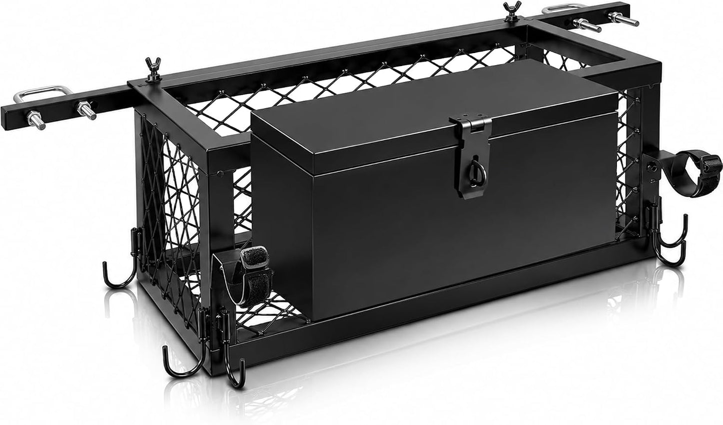 Montex Boîte à Outils Robuste Pour Tracteur, 61 X 26,7 X 26,7 Cm, Convient à La Plupart Des Tracteurs, Accessoires De Tracteur Multifonctions