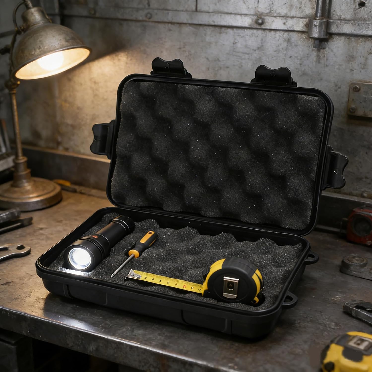  Récipient Utilitaire Pour Organiser Les Outils, Les Lampes De Poche, Cadeau, Matériel Multifonctionnel, Boîte à Outils, Boîte De Rangement
